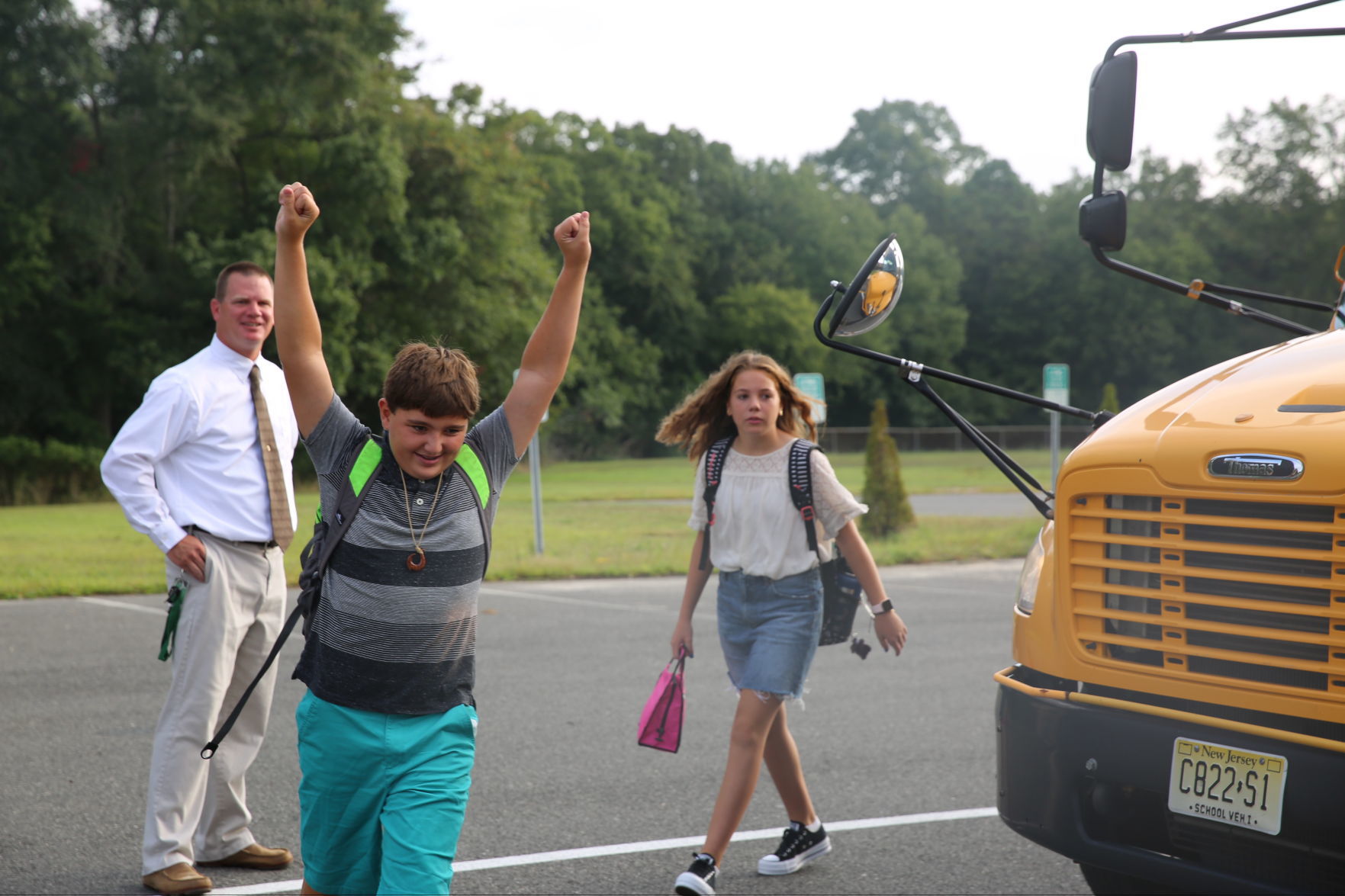 First Day at Upper Township Middle School